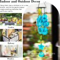 Elegant Stained Glass Wind Chimes for Outdoor Spaces